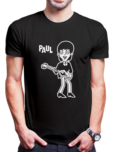 Polo Varon The Beatles  Paul (d0431 Boleto.store)