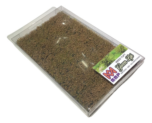 Weed Tuft Wild Winter Brown Pasto Estatico 6mm Esc Ho 1/87