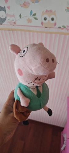Peluche De Peppa Pig. Familia Completa Precio Por Unidad!!! Rosa (Usado)