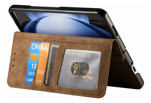Funda Tipo Cartera 2 En 1 Con Cierre Magnético For Tarjetas