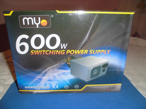 Fuente De Poder Marca Myo 600w