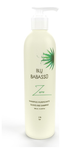 Shampoo Zero Sin Sulfatos Pelo Graso Con Aceite De Babassu 