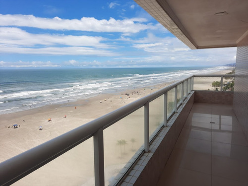 Imagem 3 de 13 de Apartamento 3 Dormitórios- Frente Mar- Parcela Direto Ame26