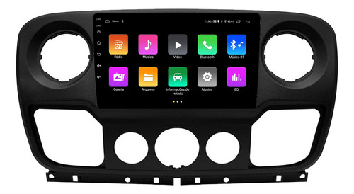 Kit Multimidia Master 13/20 9p Carplay Android Auto 2/32gb
