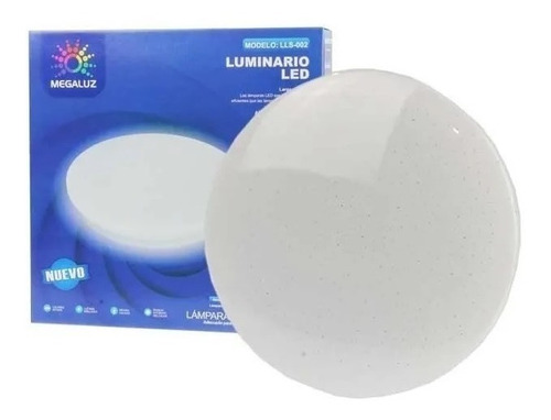 Lampara De Sobreponer Led 12w Panel Luz Blanca Burbujas 110v