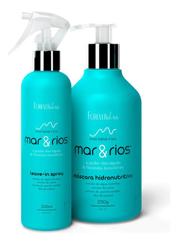 Kit Forever Liss Mar&rios Máscara 250g + Leave-in 200ml