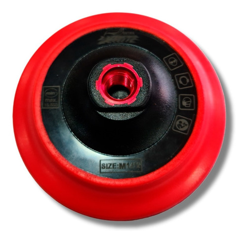 Imagen 1 de 8 de Backing Plate 5 Flexible Soft Abrojo Pulidora Rotativa M14