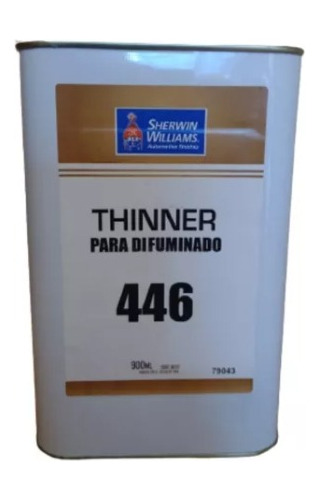 Thinner Para Retoque Difuminado 446 Sherwin 0,9 Litros