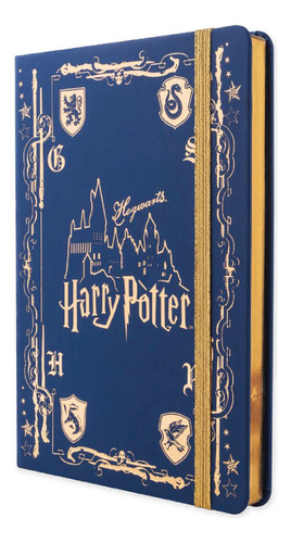 Cuaderno Mooving Notes Harry Potter A5 T/dura 96 Hjs Rayadas