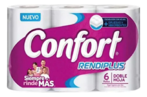 Papel Higiénico Confort 20 Mts Manga 48 Rollos Manga