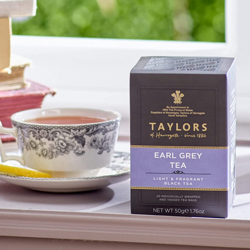 Te Taylors Of Harrogate Earl Grey Tea Black Tea Natural
