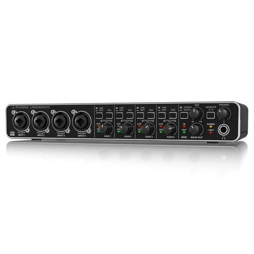 Imagen 4 de 7 de Placa De Audio Usb Behringer Umc404hd