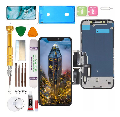 Pantalla Para iPhone XR A2105, A1984, A2107, A2108, A2106 Display Gadget Troops (Incell)