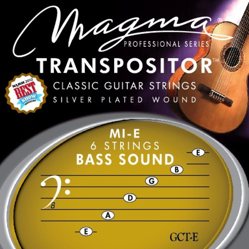 Encordado Clásica Transpositor Magma Bass Sound Mi-e Gct-e