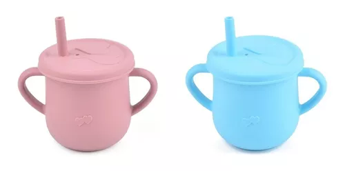 Vasos Para Bebes De Silicona A Prueba De Fugas.