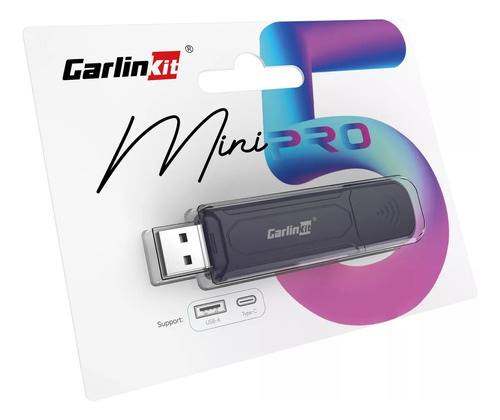 Carlinkit Para Carplay E Android Wireless Sem Fio Mini 5 Pro