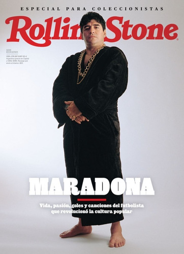 Maradona Edición Especial Rolling Stone Para Coleccionar