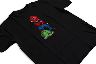 Remera Mario Bross Arcade Retro Game Art