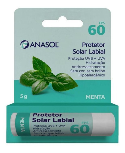 Protetor Solar Labial Menta Fps60