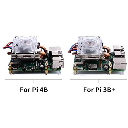Ventilador Geeekpi Raspberry Pi 4 Pwm, Cpu Raspberry Pi De P