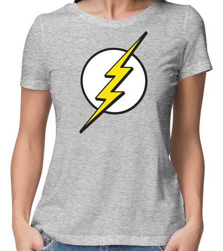 Remera Mujer Flash 100% Algodón Calidad Premium 3