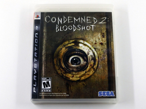 Condemned 2 Blood Shot Original Playstation 3 Ps3