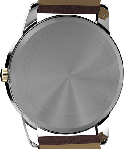 Reloj Timex Easy Reader Para Hombre, Funda De 35 Mm Y Correa