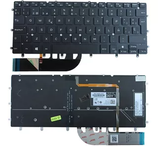 Teclado Dell Xps 9350 9360 9343 Inspiron 13 7000 15 7000