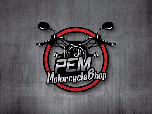 Giros Guiños Moto Bullet Black Harley Custom Cafe Pem