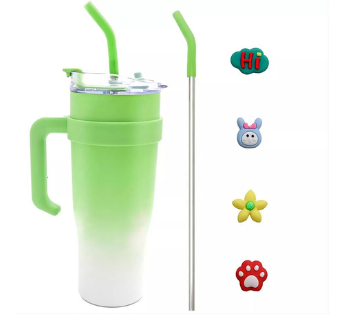 Vaso Térmico De 40oz Acero Inoxidable Color Degradado 1.25 L