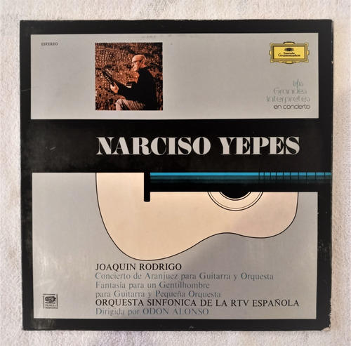 Narciso Yepes Lp Musica De Joaquin Rodrigo Aranjuez 