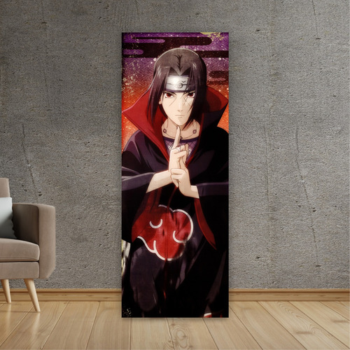 Imagen 5 de 8 de Cuadro Grande De Anime Itachi Uchiha - Animeras
