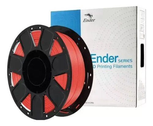 Filamento 3d Ender Pla 1,75 Mm 1 Kg Color Rojo