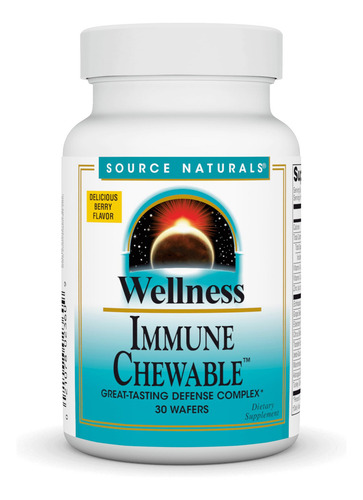 Suplemento Source Naturals Wellness Immune Masticable 30u