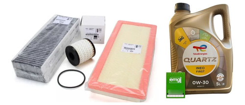 Kit Filtros Y Aceite Peugeot 3008 5008 1.6 Thp 163 0w30