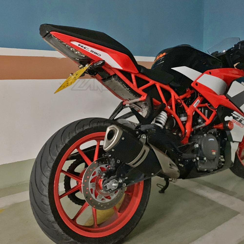 Gmp Compatible Soporte De Matrícula Con Luz Led Para Ktm Rc