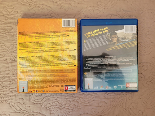 Mad Max - Blu-ray Coleção + Estrada Da Fúria (Usado)