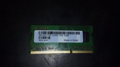 Imagem 2 de 2 de Memória Ram Smart Sodimm Ddr3