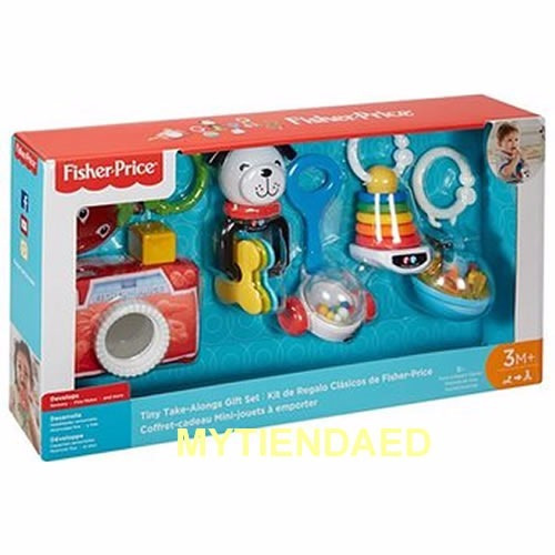 Fisher Price Kit De Regalo Clasicos Sonajas Mordedera