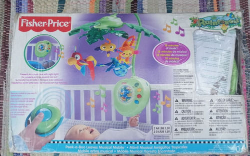 Imagen 5 de 6 de *móvil Musical Fisher Price Rainforest* (nunca Usado)