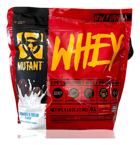 Mutant Whey 5 Lbs Sabor Cookies And Cream Mutant.