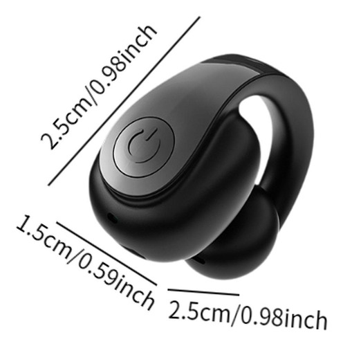 Auriculares Inalámbricos Con Apertura En La Oreja Negro