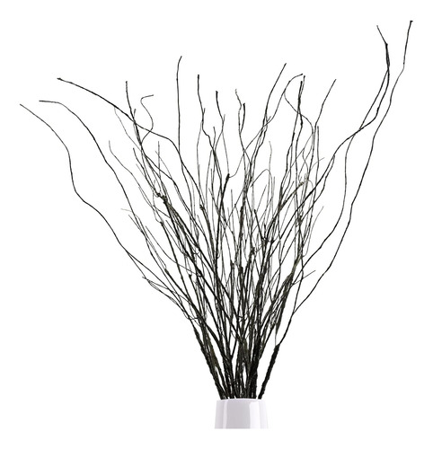 10pcs 30.7  Curly Willow Branches, Artificial Flowers Twigs 