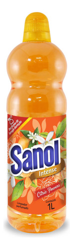 Limpador Perfumado Citric Flowers Sanol 1lt