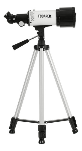 Telescópio astronômico Refrator luneta Distância focal 400mm E Objetiva 70mm com case Tssaper TLES47