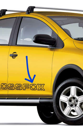 Calcomania Volkswagen Crossfox Original