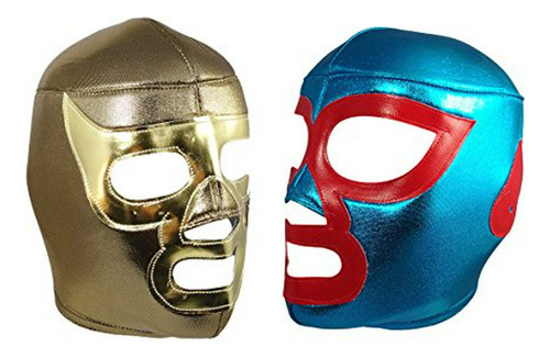 2pk Nacho Libre-ramses Lucha Libre Wrestling Mask (pro-fit) 
