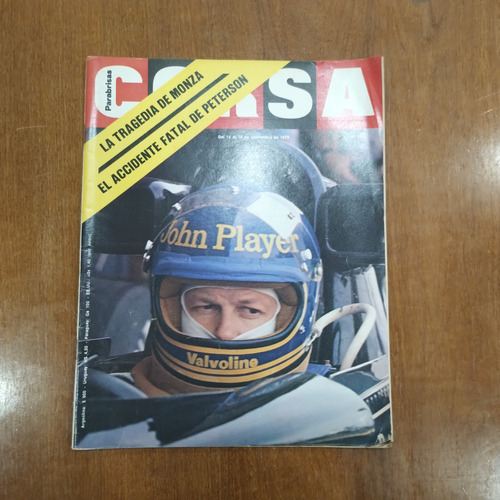 Revista Corsa Parabrisas Ed. Abril N° 641 Septiembre 1978