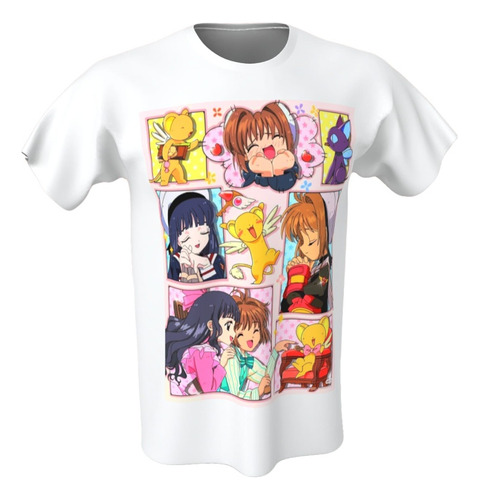 Camiseta Sakura Cardcaptor Diseños Personalizada
