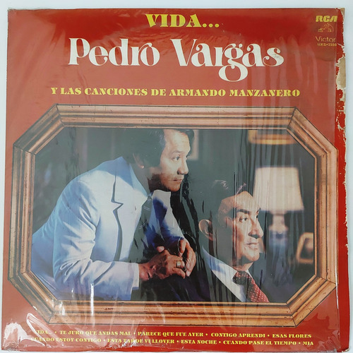 Vida... Pedro Vargas Y Las Canciones De Armando Manzaner  Lp